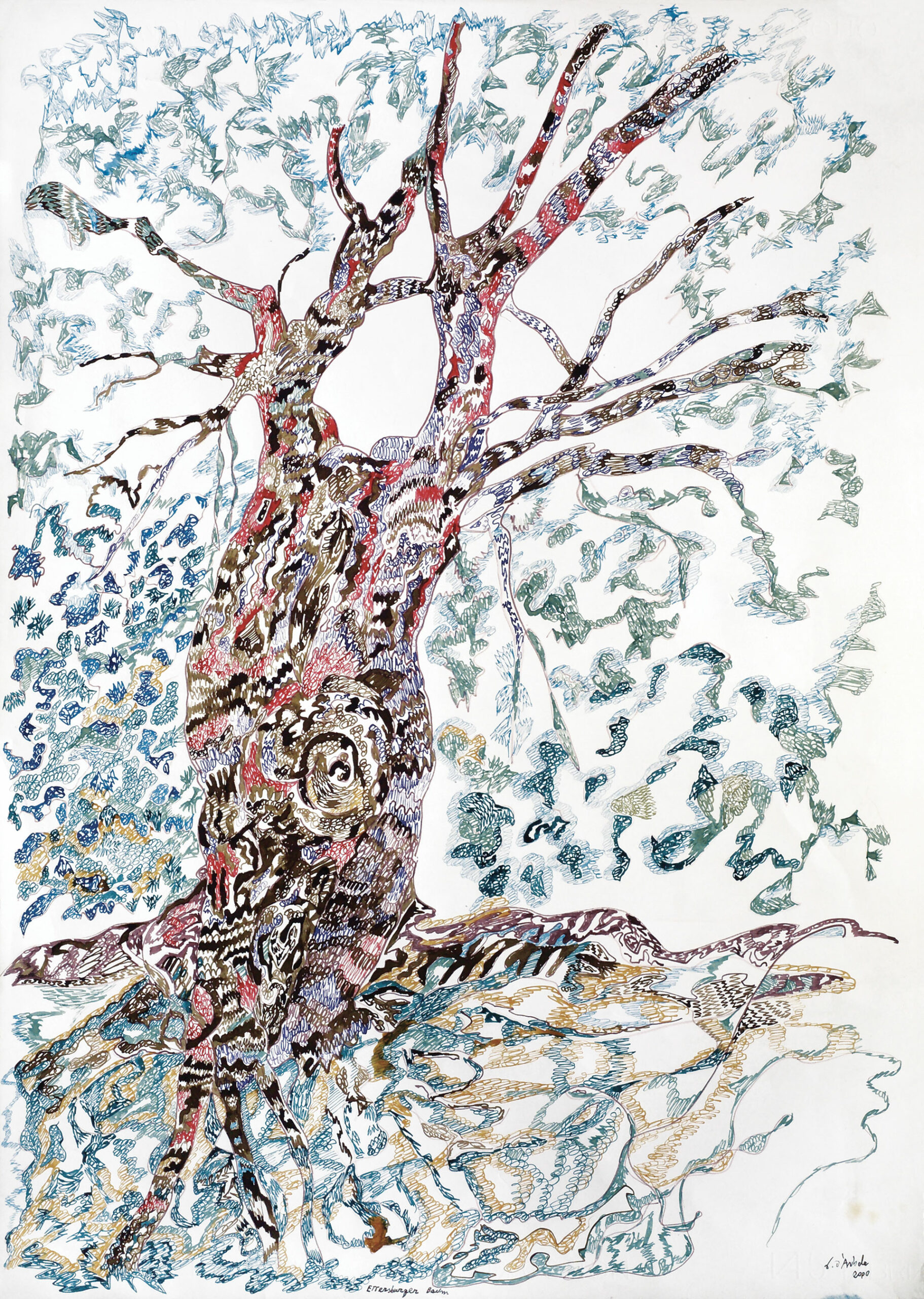 L'albero di Ettemberger, opera di Valeria D’Arbela